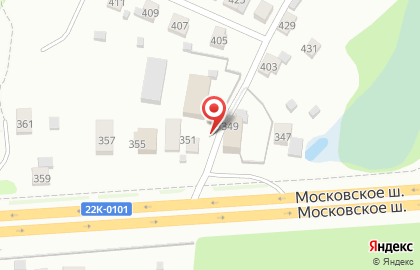 Дакар на Московском шоссе на карте