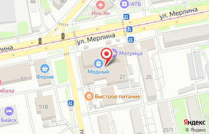 Магазин-склад Магазин-склад в Барнауле на карте