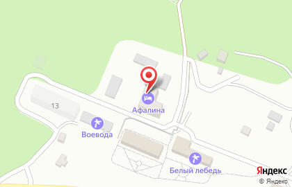 База отдыха Афалина на карте