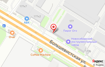 Транспортная компания Автогруз на Большевистской улице на карте