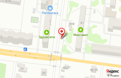 Киоск по продаже цветов в Йошкар-Оле на карте
