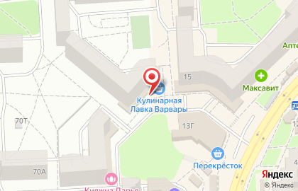 Магазин Семь дней на улице Владимира Невского, 13в на карте