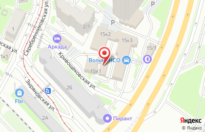 Торгово-производственная компания Фабрика носков в Центральном районе на карте