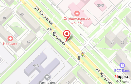 АнтиЛопА на улице Кутузова на карте
