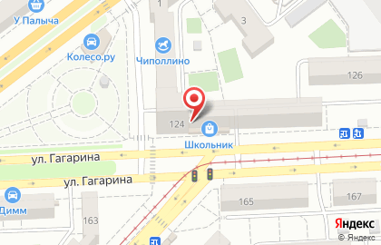 Торгово-сервисная фирма в Советском районе на карте