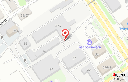 Офисно-складской комплекс Терминал в Октябрьском районе на карте