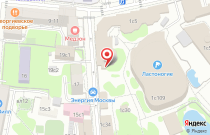 Зообуфет на Большой Грузинской улице на карте