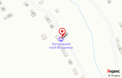 Загородный клуб Владимир на карте