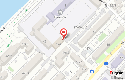 Спортивно-оздоровительный комплекс Бриз на карте