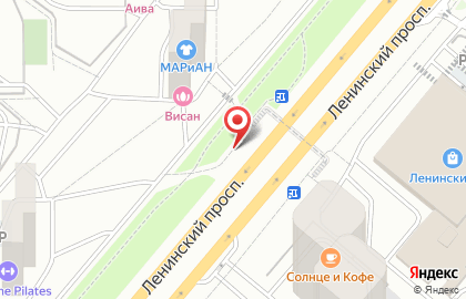 Киоск печатной продукции АМО-Пресс на Проспекте Вернадского на карте