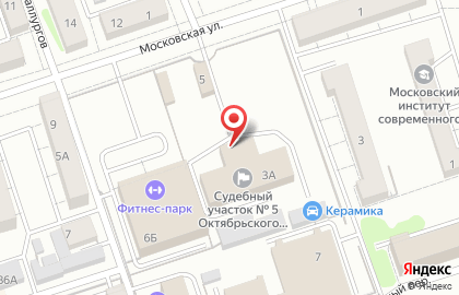 Ресторанный комплекс Ковчег на Московской улице на карте