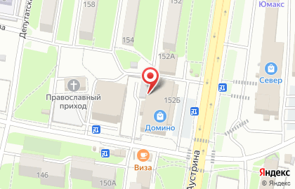 Банкомат Национальный банк Траст, филиал в г. Пензе в Октябрьском районе на карте