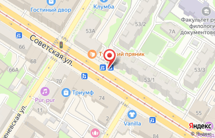 Многолестниц на карте