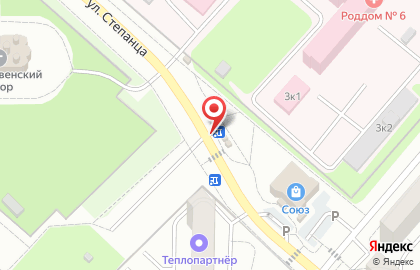 Инмарко на улице Степанца на карте