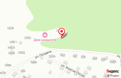 Комплекс отдыха Дом на высоте на карте