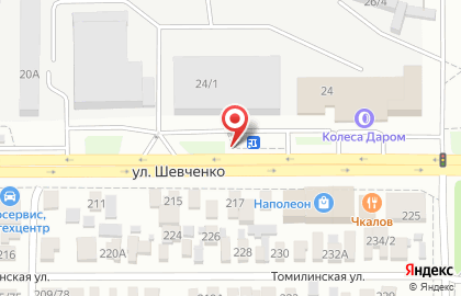 Киоск фастфудной продукции Шаурмания авто в Дзержинском районе на карте