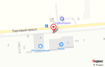 ТЦ Маяк на Торговом проспекте на карте