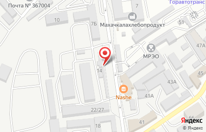 Кафе в Махачкале на карте