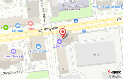 Агентство недвижимости Мегаполис Новосибирск на Маршала Покрышкина на карте