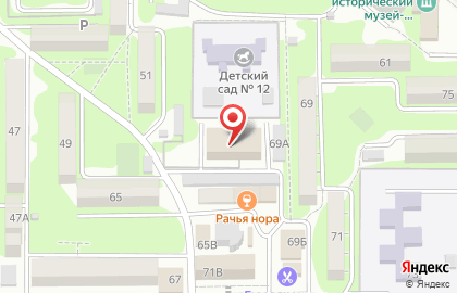 Котельная Атэк на карте