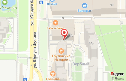 Магазин канцелярских товаров и товаров для творчества Акварель на карте