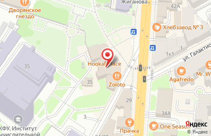 Кальянная Hookah Place Pushkin на улице Пушкина на карте