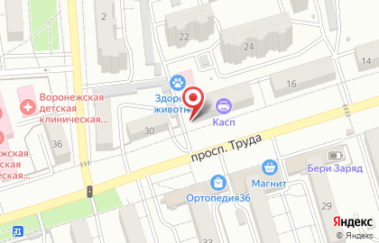 Магазин автозапчастей Джип на карте
