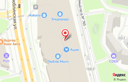 Теремок в Марьино на карте