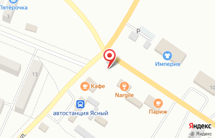 Супермаркет Красное & Белое в Оренбурге на карте