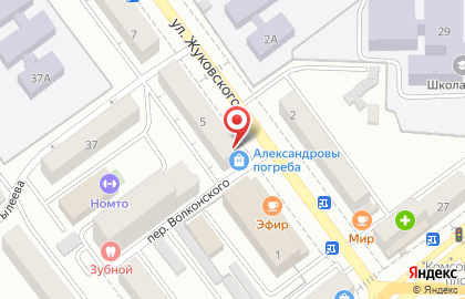 Винно-водочный магазин Александровы погреба в Железнодорожном районе на карте