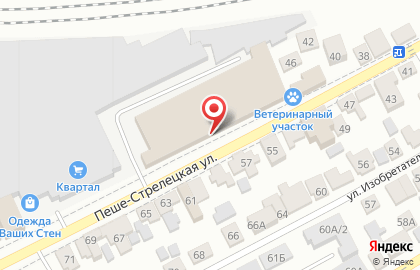 Компания Мастер Дом на Пеше-Стрелецкой улице на карте