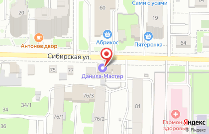 Мотоблоки в Томске на карте