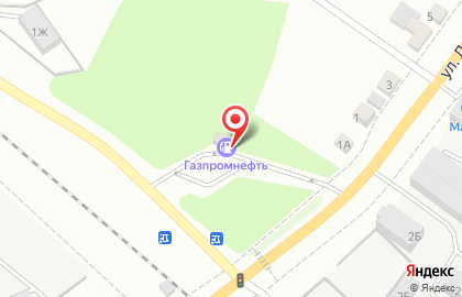 Газпромнефть на улице Ленина, 1б в Берёзовском на карте
