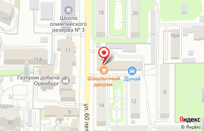 Банкомат Банк Русский Стандарт, АО на улице 60 лет Октября на карте