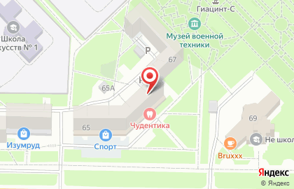 Бюро ритуальных услуг Аарон в Центральном районе на карте