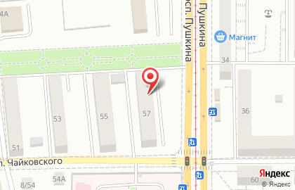 Салон-парикмахерская Уют в Орджоникидзевском районе на карте