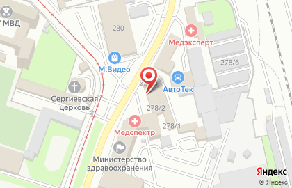 Салон мебели Злата в Центральном районе на карте
