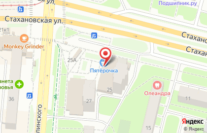Фабрика химчистки, стирки и ремонта одежды Уномоменто на улице Карпинского, 25 на карте