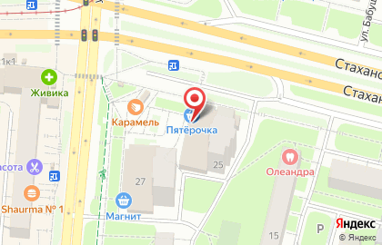 Печатный салон в Индустриальном районе на карте