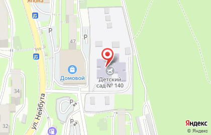 Детский сад №140 в Ленинском районе на карте
