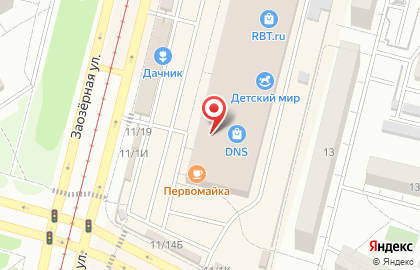 Салон iZЮМ на Заозёрной улице, 11/1 на карте