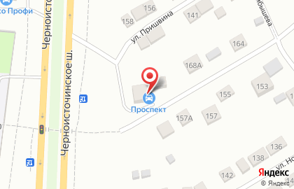 Автосервис Проспект в Екатеринбурге на карте