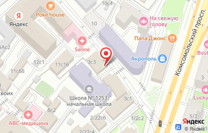 Управление Федеральной службы государственной регистрации, кадастра и картографии по г. Москве, Юго-Восточный административный округ на карте