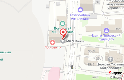 Салон красоты maniFIX на улице Щепкина на карте