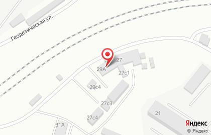 Центр автозапчастей Автомаркет в Железнодорожном районе на карте