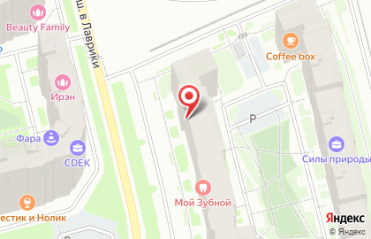 Отделение службы доставки Boxberry в Санкт-Петербурге на карте