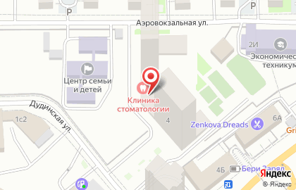 Клиника практической стоматологии на карте