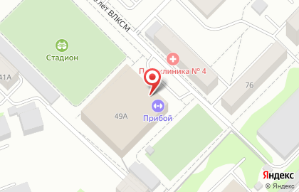 Спортивный комплекс Строймаш на Индустриальной улице на карте