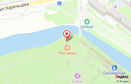 Прага на карте