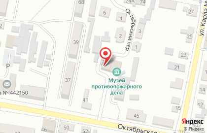 ФГКУ отряд №5 ФПС по Пензенской области на карте